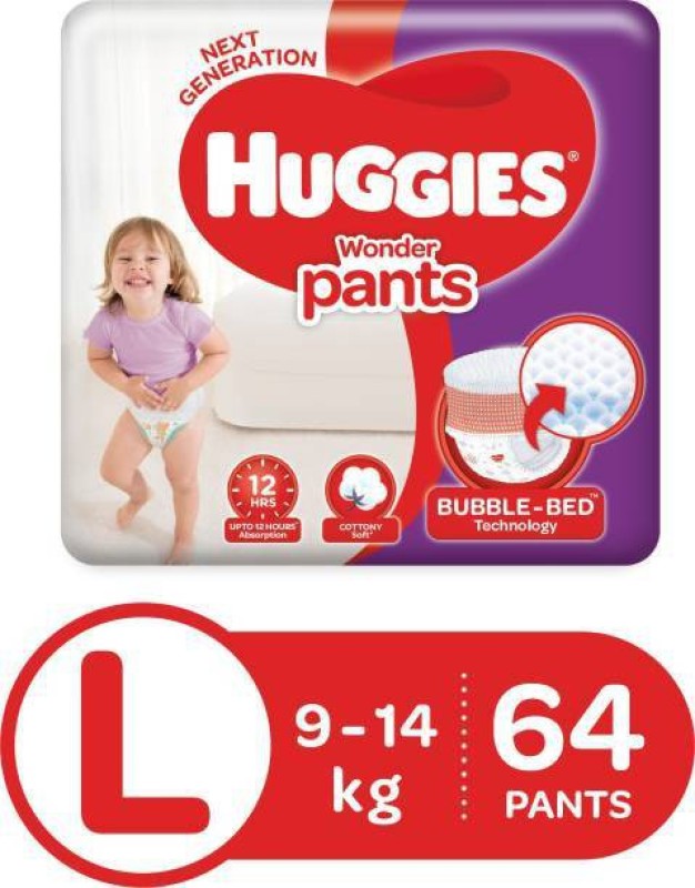 Huggies Pants – L(64 Pieces)