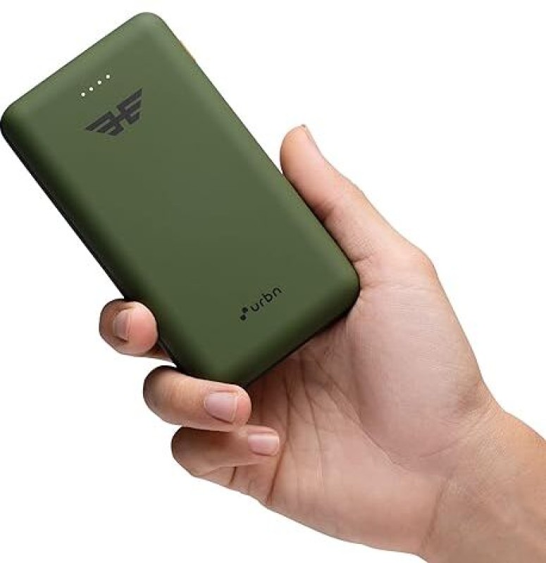 Urbn 20000 Mah 12 W Pocket Size Power Bank(Camo, Lithium Polymer, Fast Charging For Mobile)