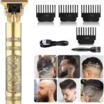 Funkish Professional Cordless Hair Clipper And Shaver, Beard & Moustache Trimmer 120 Min  Runtime 4 Length Settings(Gold)