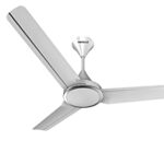 Havells Trinity 1200Mm 1 Star Energy Saving Ceiling Fan (Pearl White Chrome, Pack Of 1)