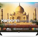 Karbonn 109 Cm (43 Inches) Karnival Series 4K Ultra Hd Smart Android Ips Led Tv Kjs43Asuhd (Black)