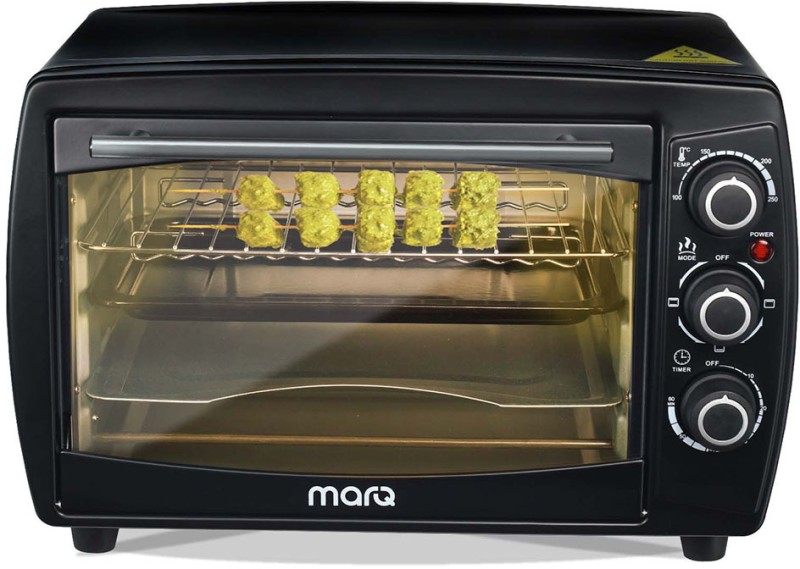 Marq By Flipkart 18-Litre With Crumb Tray Oven Toaster Grill (Otg)(18L1200W4Hl, Black)