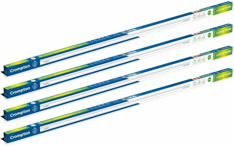 Crompton Laser Ray Smile 20W Straight Linear Led 20 W Tube Light(White, Pack Of 4)