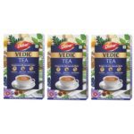 Dabur Vedic Tea – 250 Grams X Pack Of 3 (Black Tea) | Handpicked From Assam, Nilgiri & Darjeeling | Soulful Aroma & Rich Taste | Premium Tea