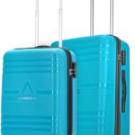 Aristocrat Airstop 2P Set (Cabin+Medium) – Trolley Bag Cabin & Check-In Set 4 Wheels – 25 Inch