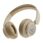 Boat Rockerz 450 Bluetooth On Ear Headphones With Mic, Upto 15 Hours Playback, 40Mm Drivers, Padded Ear Cushions, Integrated Controls And Dual Modes(Hazel Beige)