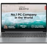 Lenovo Ideapad 1 Amd Ryzen 5 5500U 15.6″ (39.62Cm) Fhd Thin & Light Laptop (8Gb/512Gb Ssd/Integrated Amd Graphics/Windows 11/Office 2021/Hd Camera/1 Year Adp Free/Grey/1.6Kg), 82R400Brin