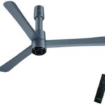 V-Guard Insight-G 5 Star 1200 Mm 3 Blade Ceiling Fan(Bldc Motor With Remote | Alpha, Blue | Pack Of 1)