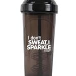 Fitkit Classic Bottle Shaker (700Ml, Grey/Black , Plastic) Pack Of 1