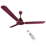 Rr Signature 1200 Mm Morpheus Bldc Fan With Remote, 60% Energy Savings, Ceiling Fan For Home, 2 Year Warranty (Brown)