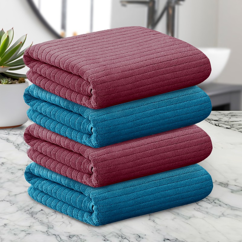 Story@Home Microfiber 500 Gsm Hand, Hand Towel Set(Pack Of 4)