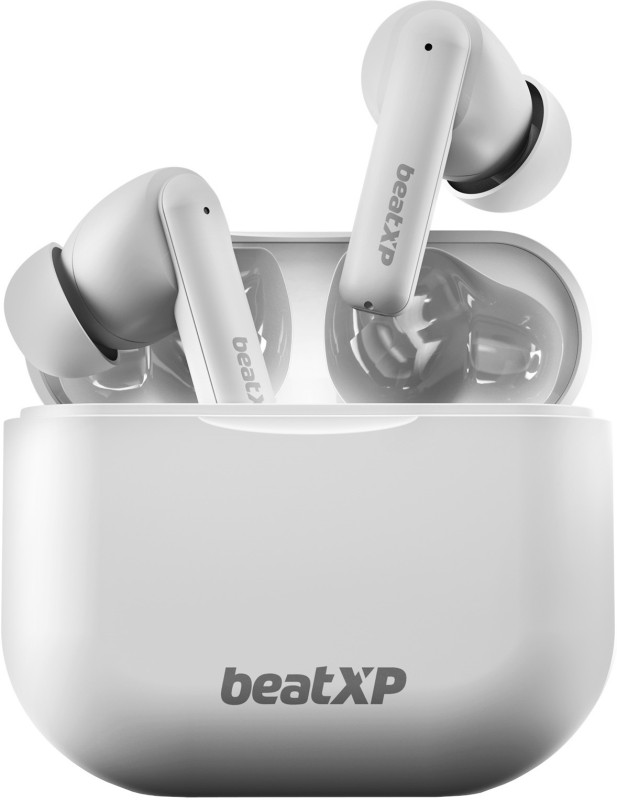 Beatxp Vibe Xpods With 60H Playtime, Quad Mic Enc, Gaming Mode, Bt 5.3 Earbuds Bluetooth(White, True Wireless)