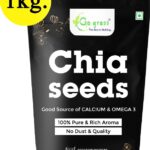 Go Grass Chia Seed, Gluten Free, Vegan, Raw, Keto Friendly Chia Seeds(1000 G)