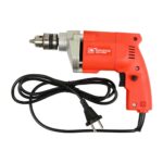 Spartan 10Mm Aped10A Advance 350W 2600Rpm Electric Pistol Grip Corded Drill Machine | Drilling Into Wood, Plastic, Glass & Metal For Home & Professional Use(Red, Pack Of 1)