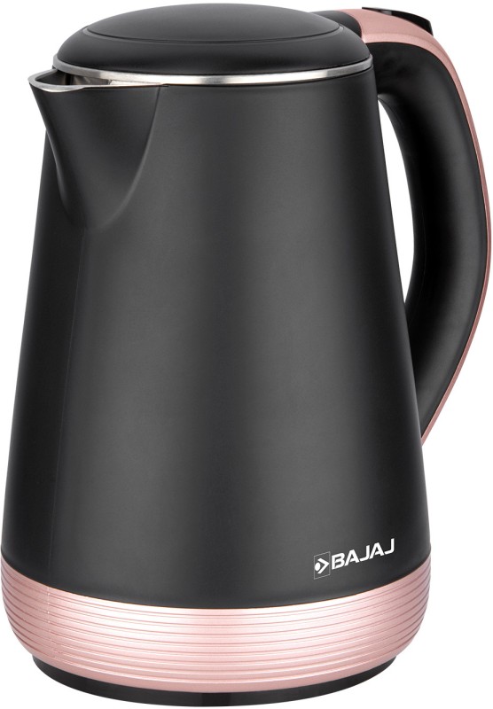 Bajaj Ktp 1.7 Gold Kettle Electric Kettle(1.7 L, Gold, Black)