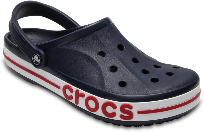 Crocs Bayaband Clog Men Clogs(Navy, White , 8)