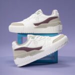 Red Tape Sneakers For Women(White, Purple , 5)