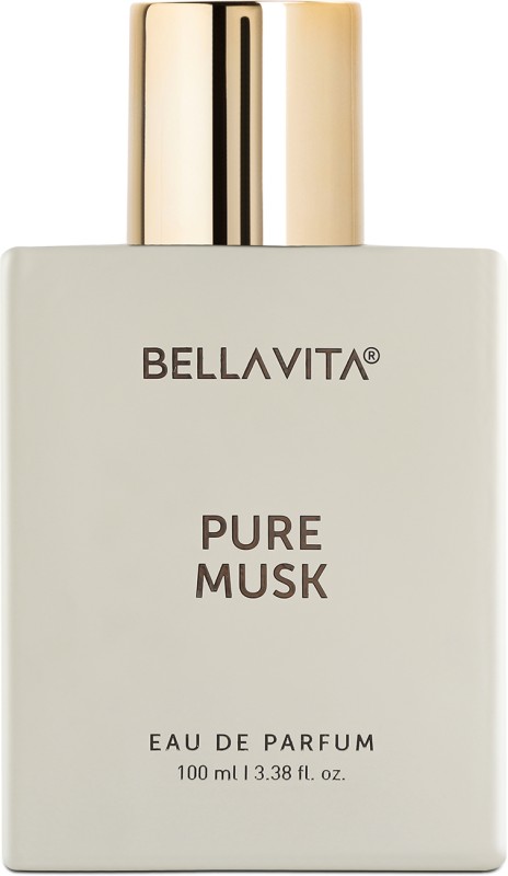 Bellavita Pure Musk Perfume For Men & Women|Floral & Woody Notes|Long Lasting Fragrance| Eau De Parfum  –  100 Ml(For Men & Women)