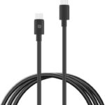 Portronics Usb Type C Cable 2 A 1 M Por-1088 Konnect Core C(Compatible With All Type C To Type C Supported Devices, Black, One Cable)