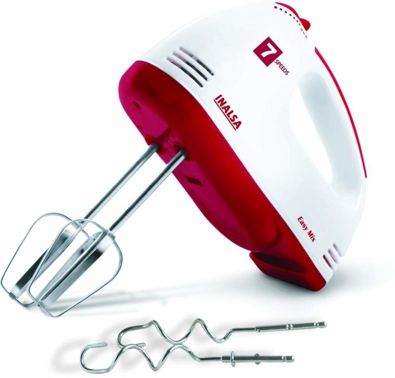 Inalsa 250 W Red, White Hand Blender(Easy Mix Mixer)