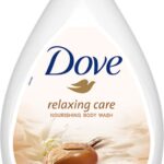 Dove Relaxing Shea Butter Body Wash With Vanilla For Soft Skin, Soothing Scent(1000 Ml)