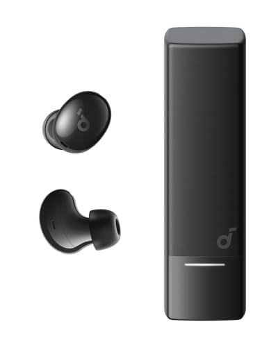 Soundcore A30I By Anker,Noise Cancelling In Ear Earbuds,Stylish Design,Lightweight Comfort,Clear Sound Super Clear And Powerful Bass,24H Playtime,Ip54,Fast Charge 10Min =120 Min,Bluetooth 5.4-Black