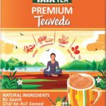 Tata Tea Premium Teaveda Tulsi, Cardamom, Ginger Black Tea Box(500 G)