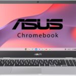 Asus Chromebook Intel Celeron Dual Core N4500 – (8 Gb/128 Gb Emmc Storage/Chrome Os) Cx1500Cka-Nj0395 Chromebook Laptop(15.6 Inch, Transparent Silver, 1.80 Kg)