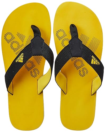 Adidas Mens Zenith M Cblack/Byello Flip-Flop – 8 Uk (Gc0257)