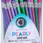 Doms Pearly Rt Jar Of Pencil(Multicolor)