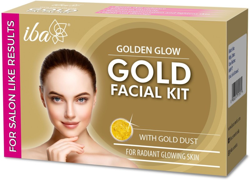 Iba Golden Glow Gold Facial Kit (6 Steps Single Use)(60 G)