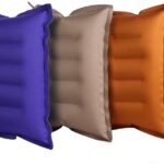 Rs Enterprises Air Solid Travel Pillow Pack Of 3(Red)