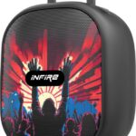 Infire Fusion 12W Portable Speaker Upto 8 Hrs Playtime With Mobile Holder & Tws 12 W Bluetooth Speaker(Party Black, Stereo Channel)