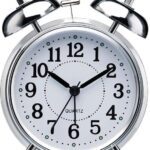 Searegal Analog Silver Clock