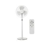 Amazon Basics 400 Mm 2-In-1 Bldc Pedestal Fan With Remote Control And 26 Speed Fuctions | 5 Star Rated With Efficient Copper Motor | White