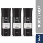 Yardley London Gentleman Classic With Woody Fougere Notes Body Deodorant Spray  –  For Men(660 Ml, Pack Of 3)