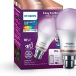 Philips Wi-Fi Led Wiz Connected B22 10-Watt Smart Bulb