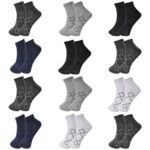 London Hills Men Socks Ankle Length || Ankle Socks For Men || Sports Socks For Men || Cotton Socks For Men Ankle Length Assorted (Pack Of 12)