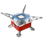 Gadget Deals- Camping Gas Stove – Outdoor Stove | Camping Stove – 2800W- Ultra Light Folding Picnic Cooking Gas Burners Folding Stove With Storage Bag – Emergencey Stove