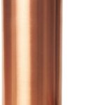 Gesto Pure Copper Water Bottle 1 Litre With Joint Free & Leak Proof Technology 1000 Ml Bottle(Pack Of 1, Copper, Copper)