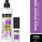 Tresemme Pro Pure Damage Recvry Kit With Fermented Ricewater 370Ml Shampoo And 60Ml Serum(2 Items In The Set)