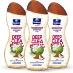 Parachute Advansed Deep Cleansing Shower Gel Daily Exfoliation, Coconut Shell Beads & Coconut Water(3 X 250 Ml)