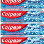 Colgate Maxfresh With Cooling Crystals Toothpaste(600 G, Pack Of 4)