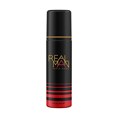 Fogg Realman Fresh Mood Deodorant, Strong Body Spray, Long Lasting Fragrance For Men, 200Ml