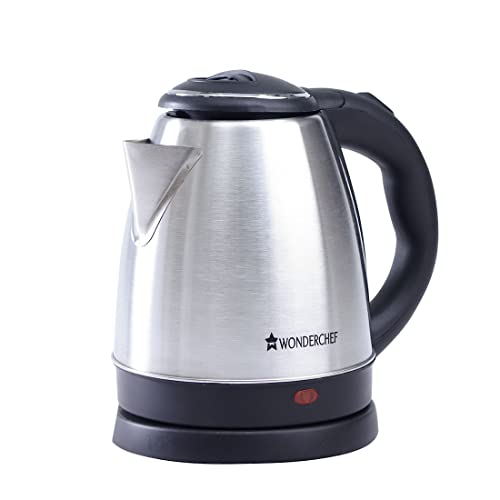 Wonderchef Crescent Electric Kettle 1.5 Litres, 2 Years Warranty