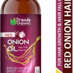 Dravida Organics Onion Hair Oil Nourishing Hair Fall Treatment With Real Onion Extract Intensive Hair Fall Dandruff Treatment Hair Oil(100 Ml)