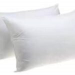 Sleepwell Pillow Set || Comfort And Support Pillow Microfibre Solid Sleeping Pillow Pack Of 2(White)