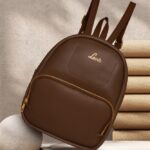 Lavie Aries Xs Fashion Backpack 8.5 L Backpack(Brown)