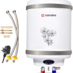 Candes 15 L Storage Water Geyser (Perfecto, White Grey)