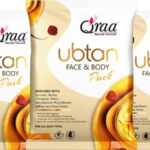 Qraa Ubtan Facepack For Glowing Skin,Acne,Pimples,Detan,& Brightening|Pack Of 3|150G(150 G)